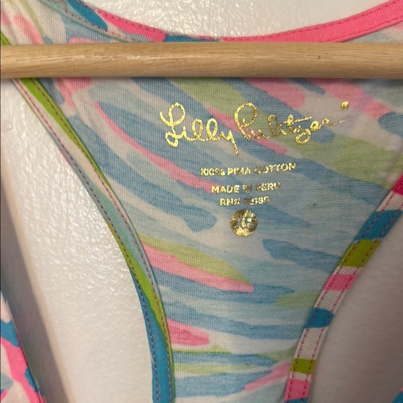 Lily Pink Racerback Shell Dress - Picture 3 of 5